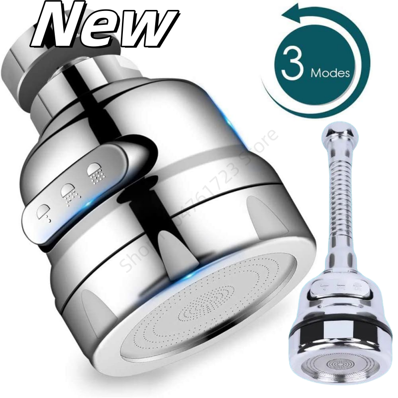 Kitchen Appliances Bundle - Universal 360 องศาก๊อกน้ําหลอดน้ําประหยัดหัวฉีดกรองห้องครัว Water TAP Water