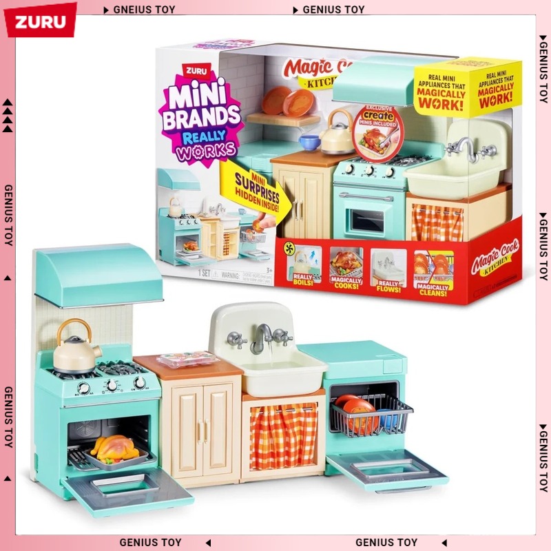 Kitchen Appliances Gift - ชุดครัวมินิแบรนด์ส์ ซูรู เมจิก คุก คิทเช่น ซัพไพรส์
