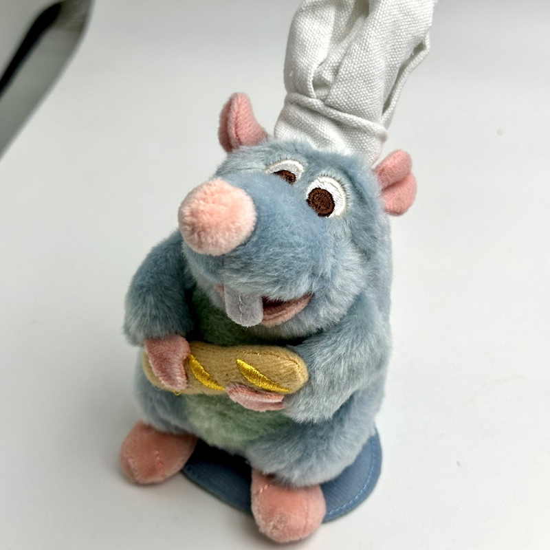 Kitchen Appliances Gift - ตุ๊กตาแม่เหล็กอนิเมะ 15 ซม. ตัวละครเรมี แม่สัตว์พ่อครัวจากเรื่อง Ratatouille