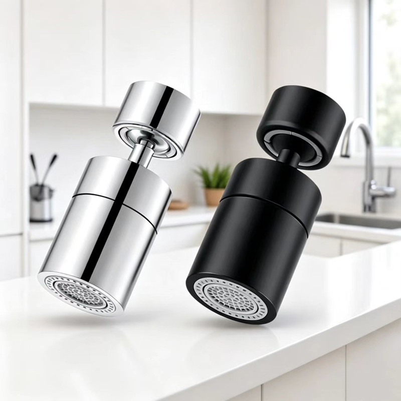 Kitchen Appliances Bundle - ยูนิเวอร์แซล 360 ° หัวต่อก๊อกน้ำในครัวแบบหมุนได้ 2 โหมด