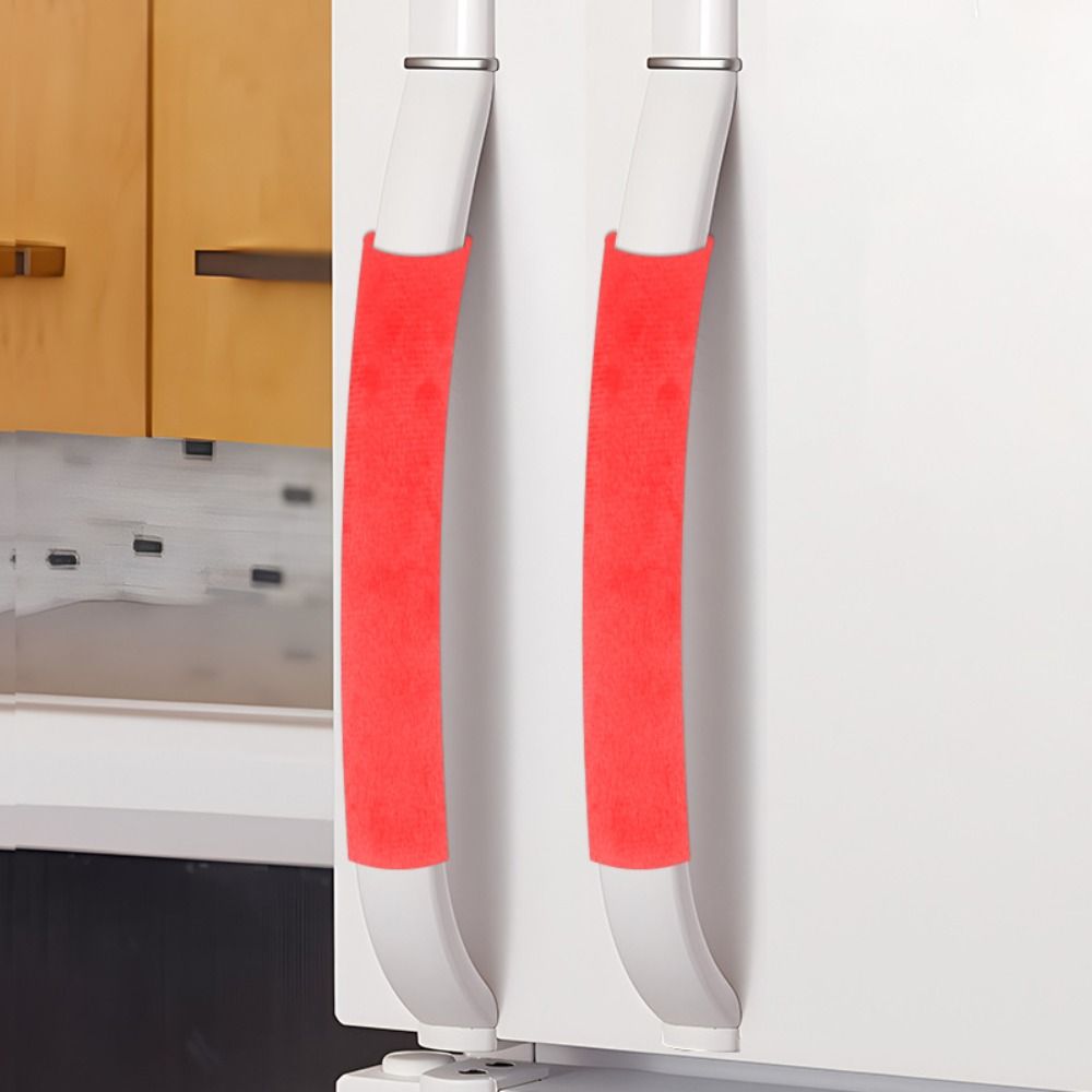 ของตกแต่งตู้เย็น2ชิ้น/เซ็ตฝาคร - Kitchen Appliances Red Knobs บทวิจารณ์และราคา