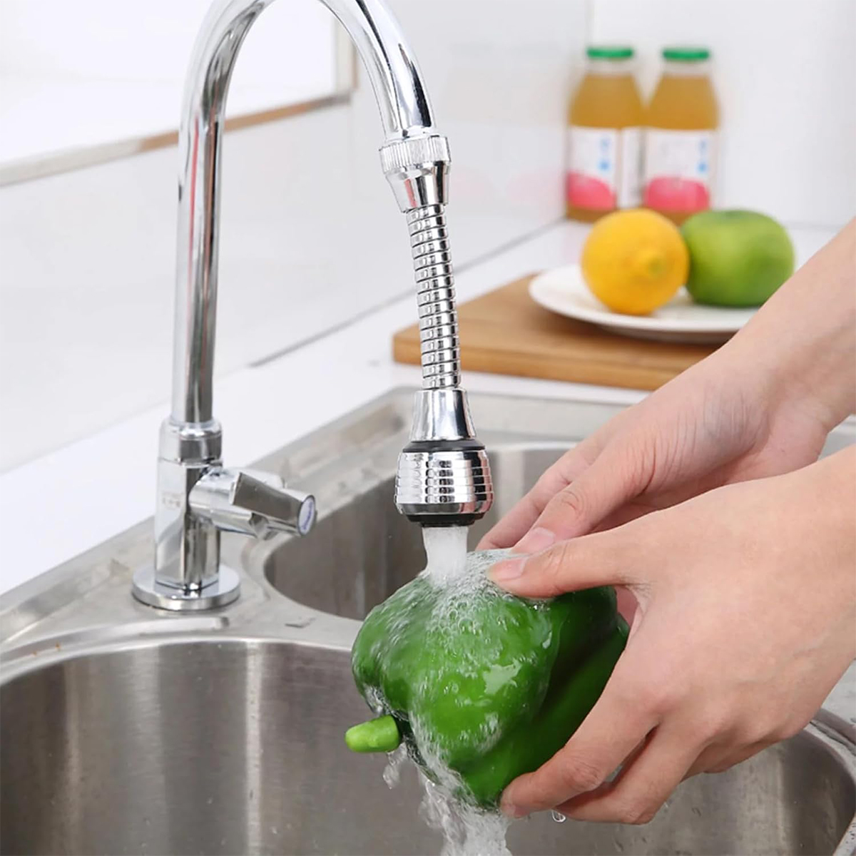 หัวฉีดน้ำก๊อกครัวแบบหมุนได้ อุ - Kitchen Appliances Bundle บทวิจารณ์และราคา